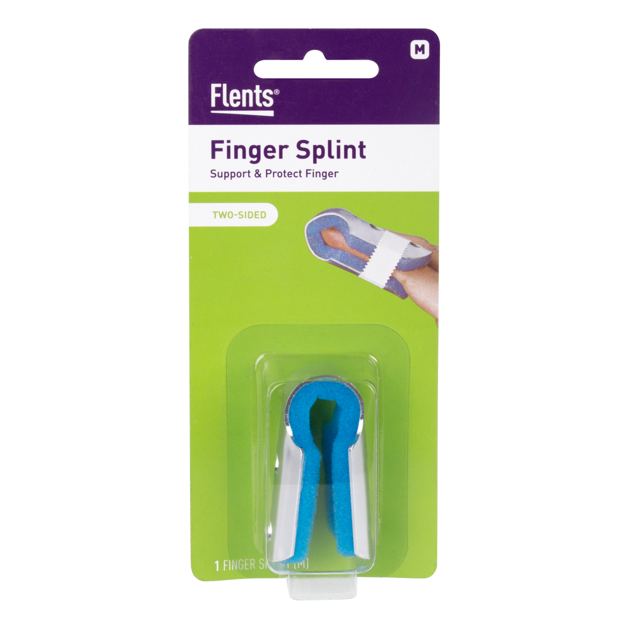 Flents® Two-Sided Finger Splint (Medium)