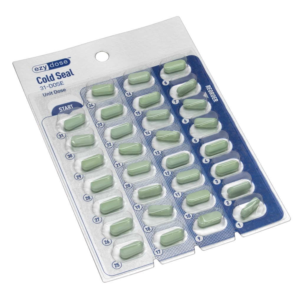 Ezy Dose® 31-Day Disposable Blisters Starter Kit (3 Cards, 3 Blisters, Tray, Brayer)