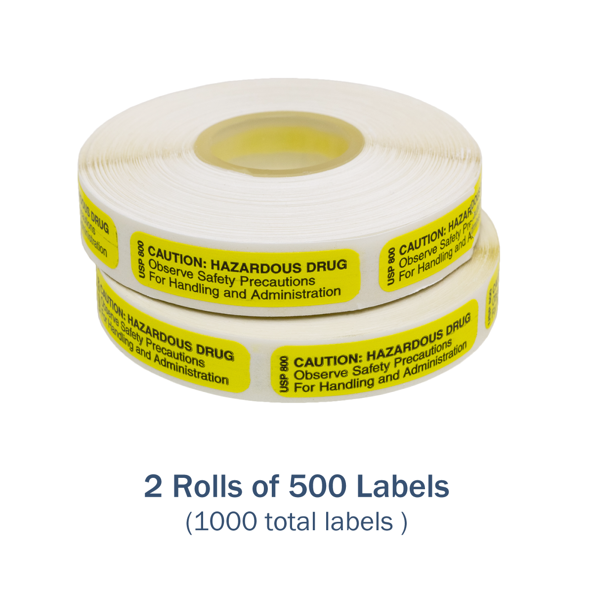 Apothecary Products "USP 800 Caution: Hazardous Drugs" Warning Labels (Pack of 1000)