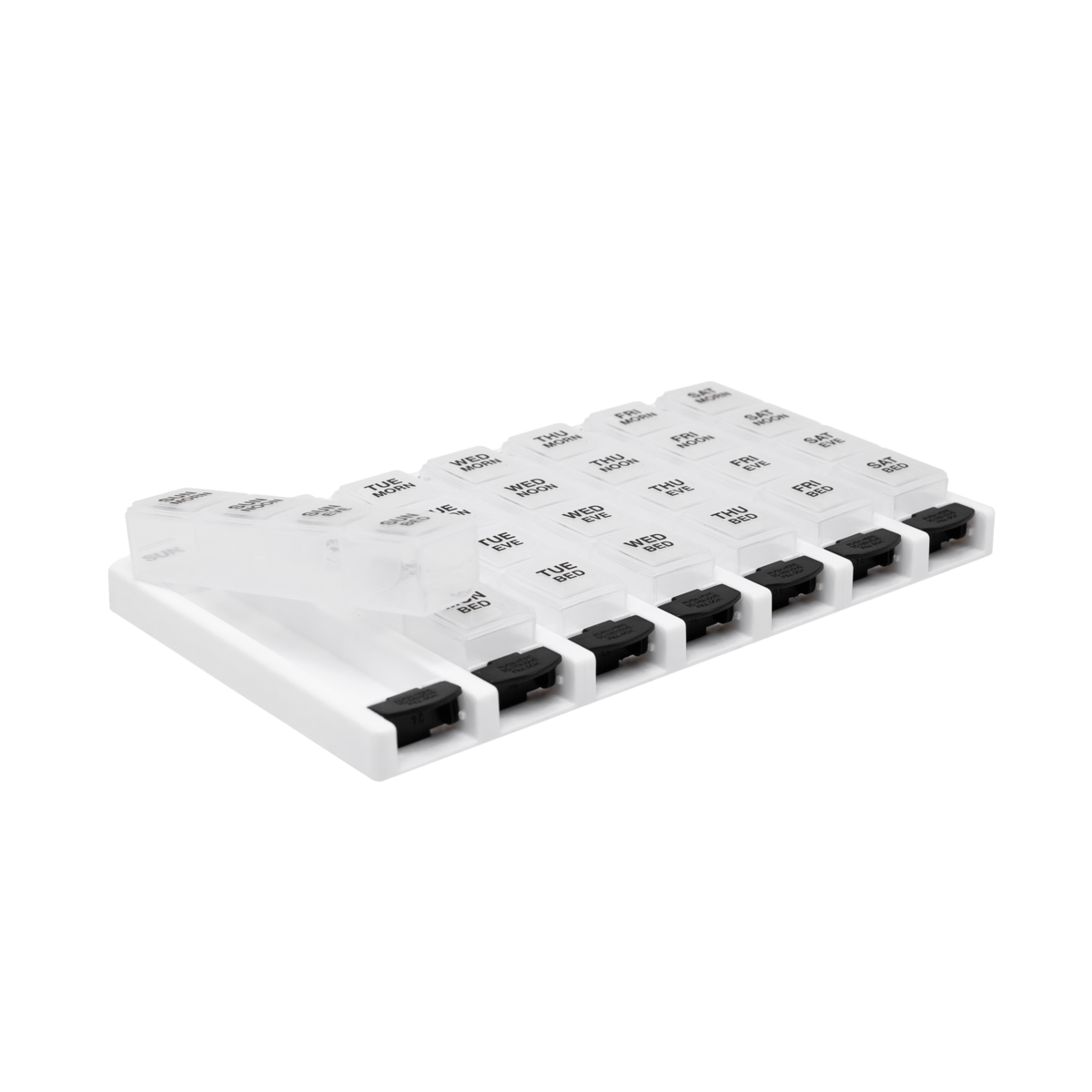 Remind N' Time® Weekly 4x/day Push Button Pill Reminder