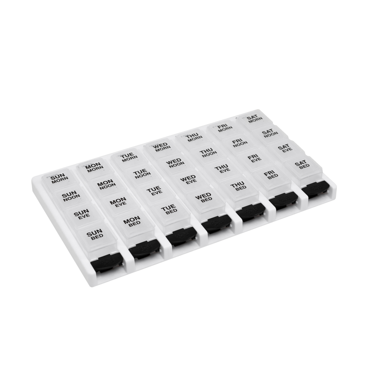 Remind N' Time® Weekly 4x/day Push Button Pill Reminder