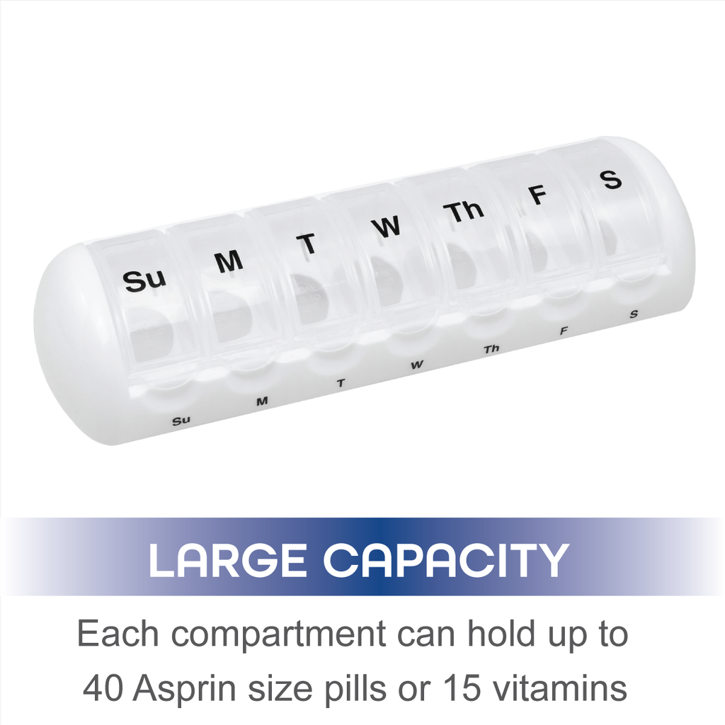 Remind N' Time® Weeklly Pill Reminder with Daily Pop-Outs