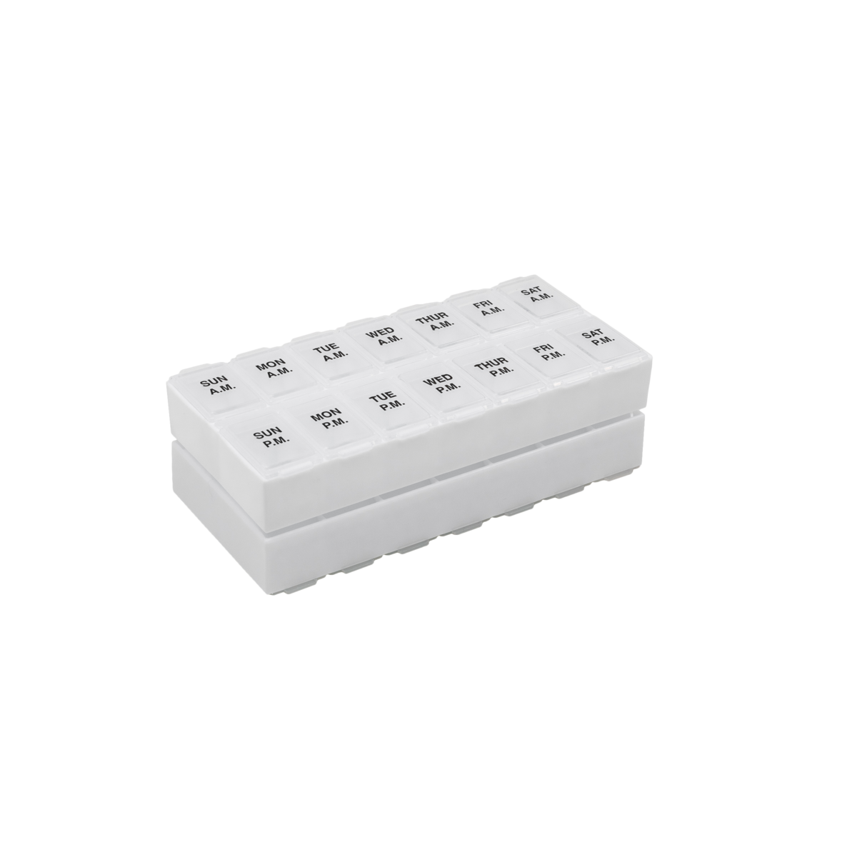 Remind N' Time® Weekly AM/PM Pill Reminder with Rounded Base