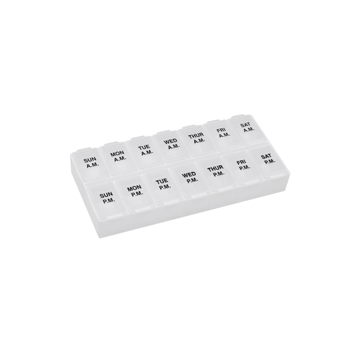 Remind N' Time® Weekly AM/PM Pill Reminder with Rounded Base