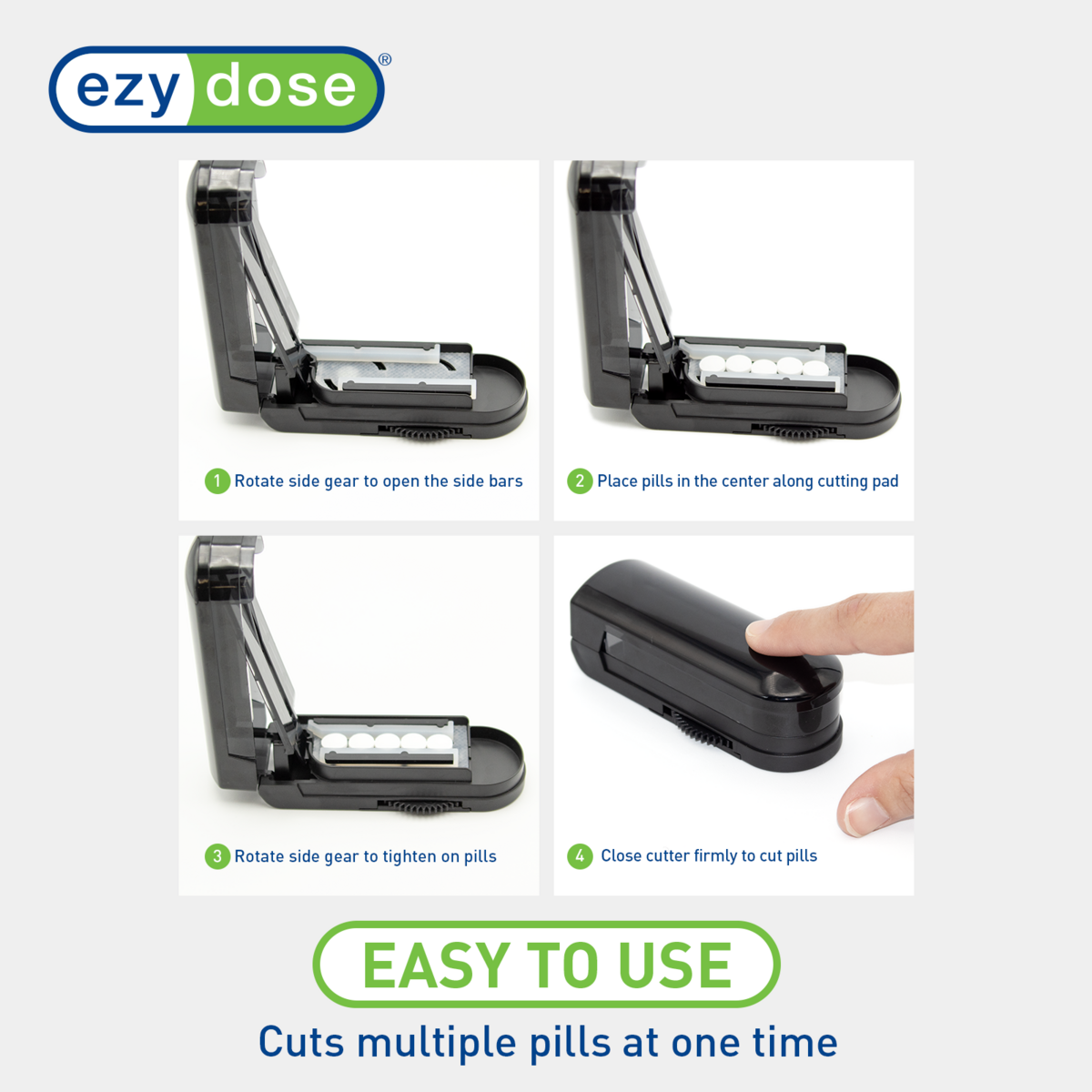 Ezy Dose® Multi-Pill Cutter with Safety-Shield®