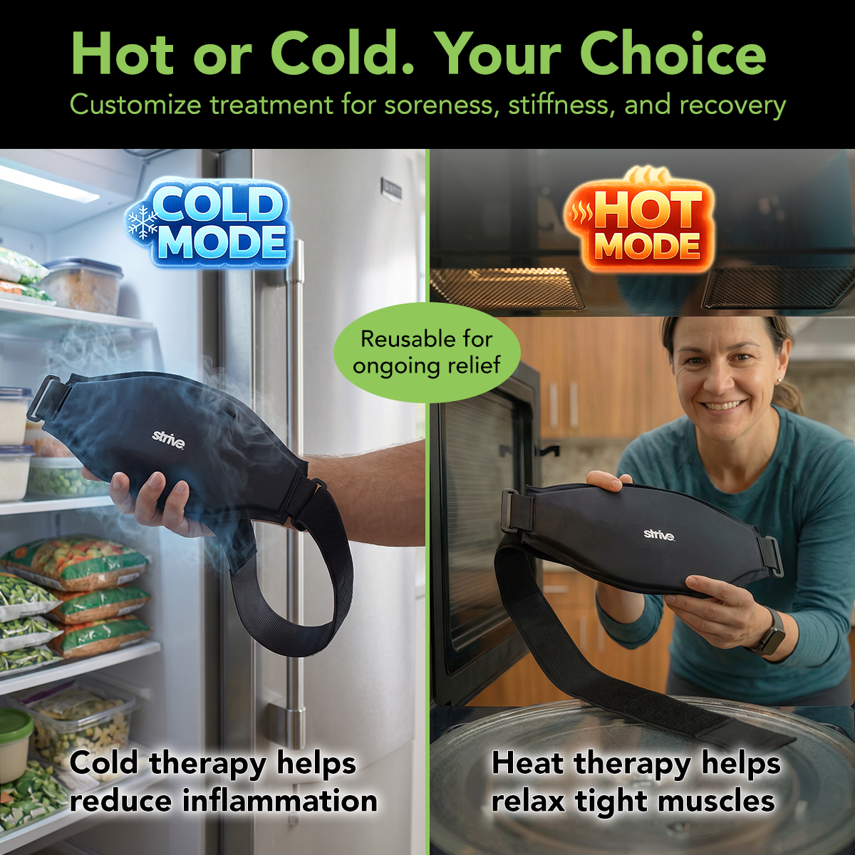 Strive® Hot & Cold Therapy Back Compress