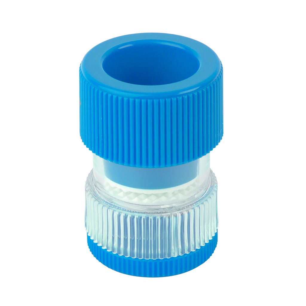 Ezy Dose® Pill Crusher with Storage Compartment and Drinking Cup (Blue)