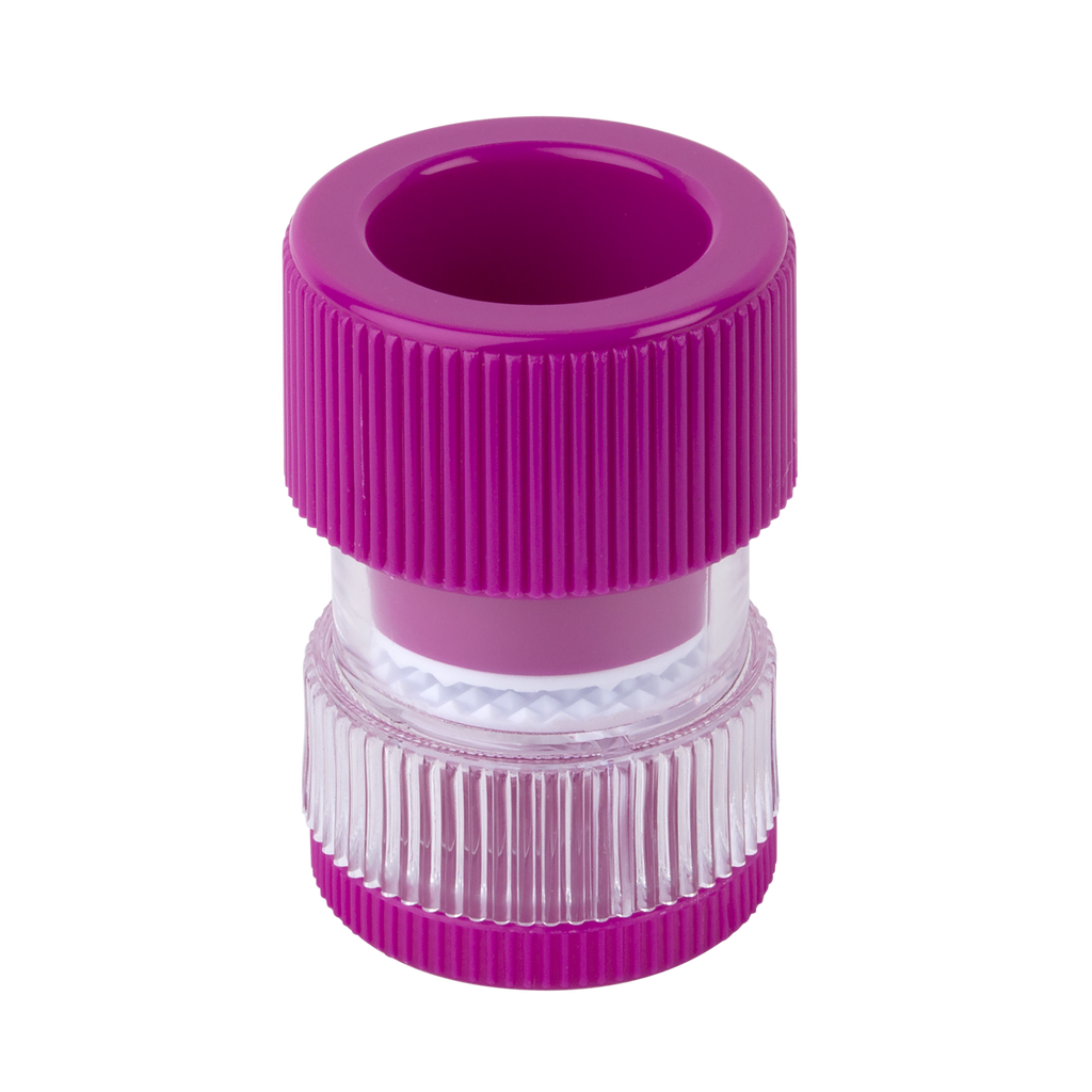 Ezy Dose® Pill Crusher with Storage Compartment and Drinking Cup (Purple)