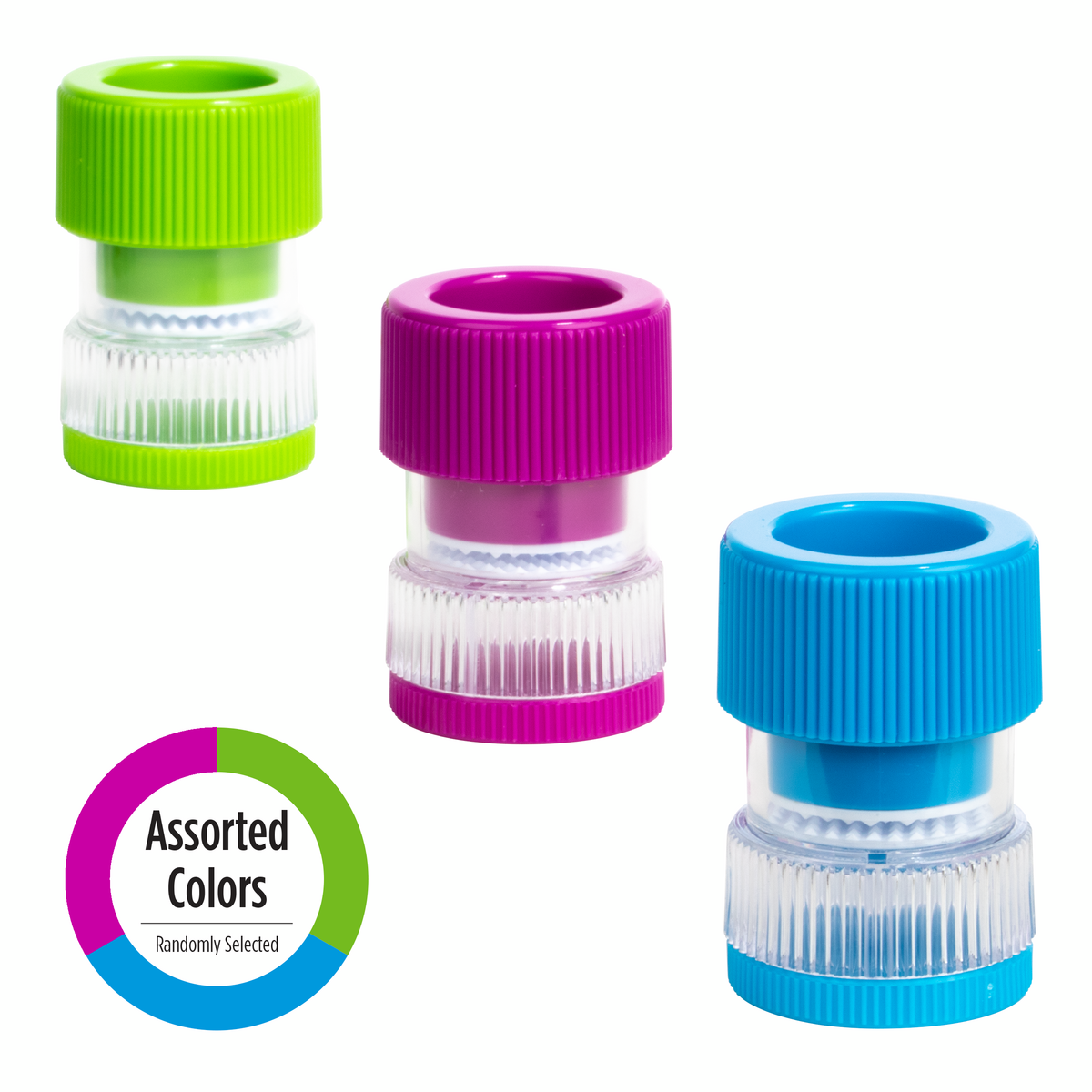 Ezy Dose® Pill Crusher with Storage Compartment and Drinking Cup (Blue)