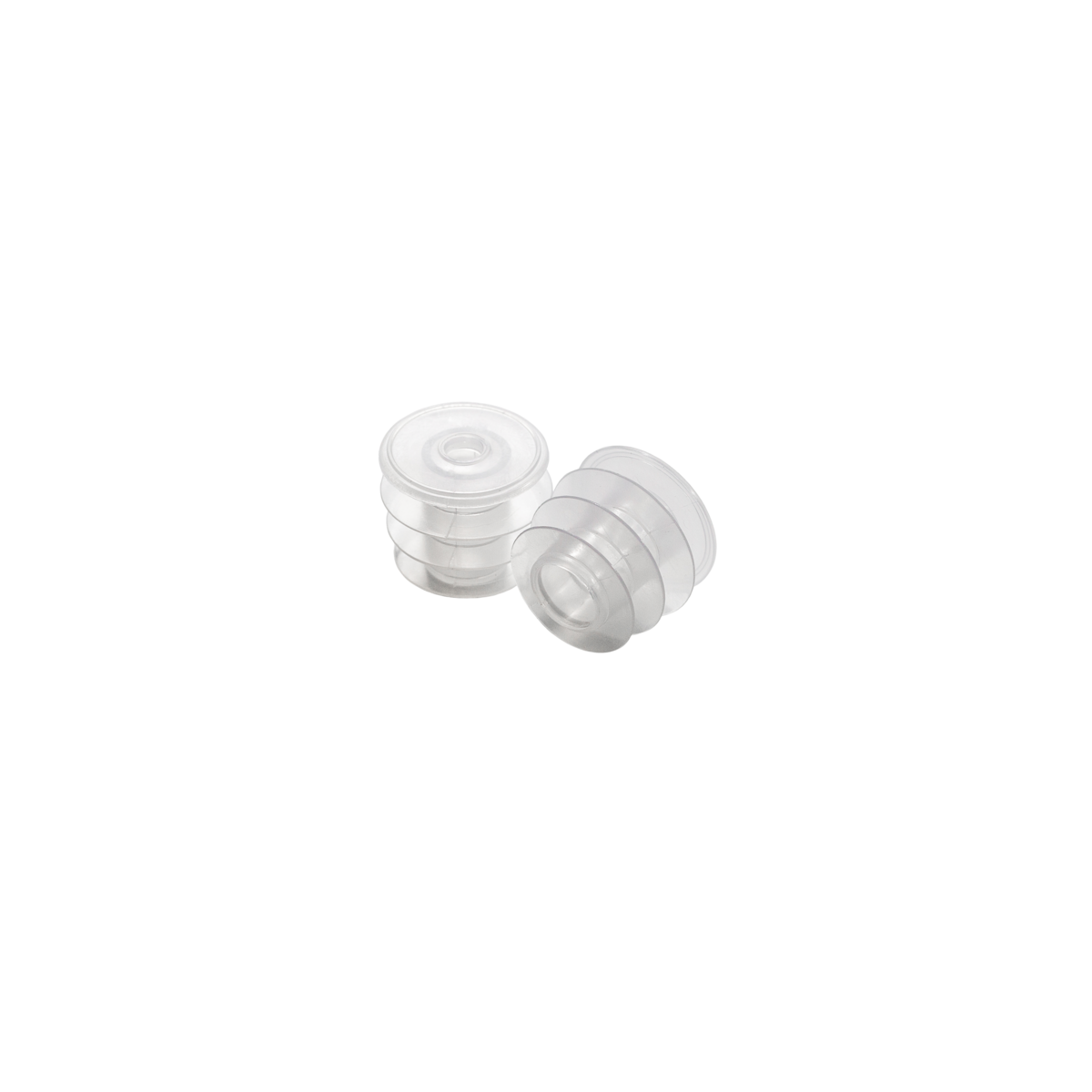 Apothecary Products 28 mm Oral Syringe Adapter Plugs (Pack of 50)