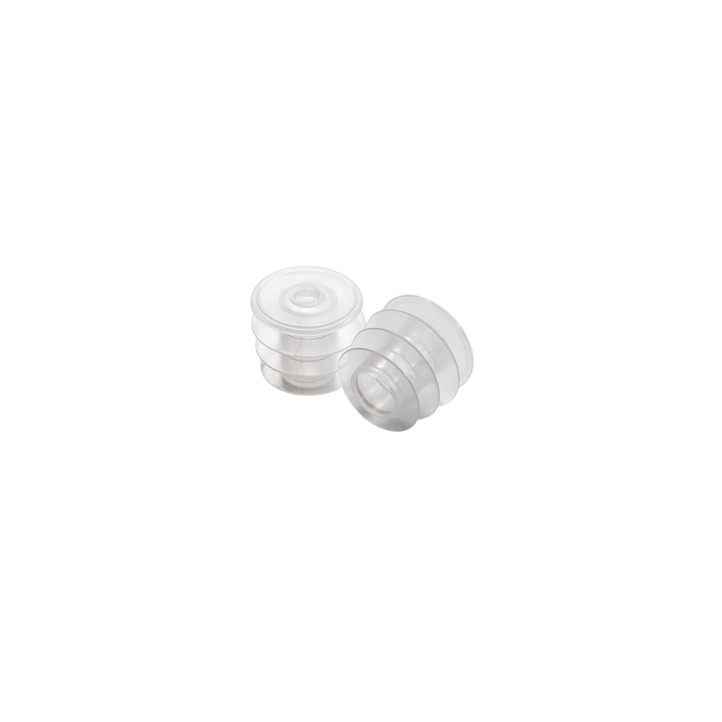 Apothecary Products 28 mm Oral Syringe Adapter Plugs (Pack of 50)