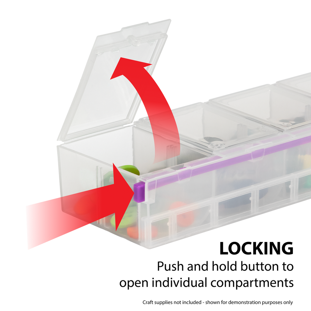 Craft Mates® Lockables 7 Compartments (3XL)