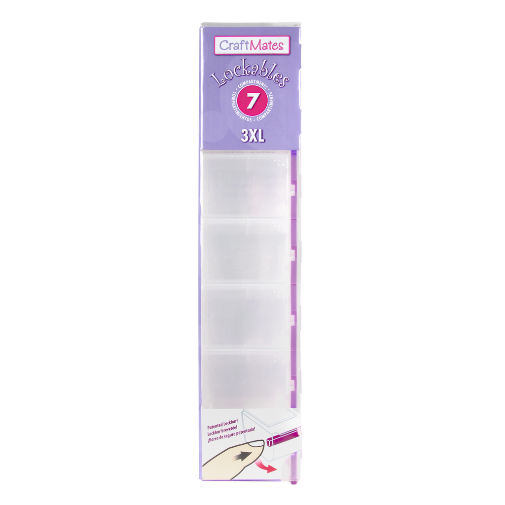 Craft Mates® Lockables 7 Compartments (3XL)