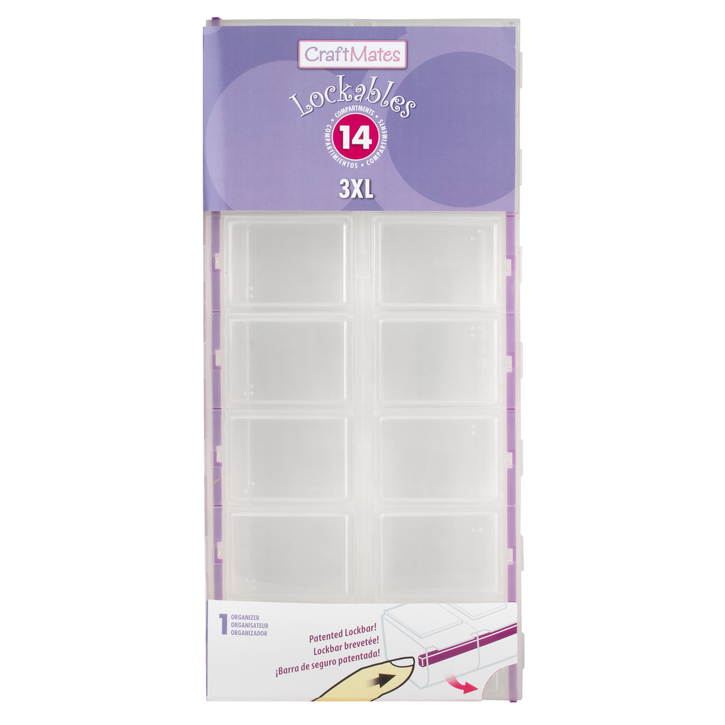 Craft Mates® Lockables 14 Compartments (3XL)