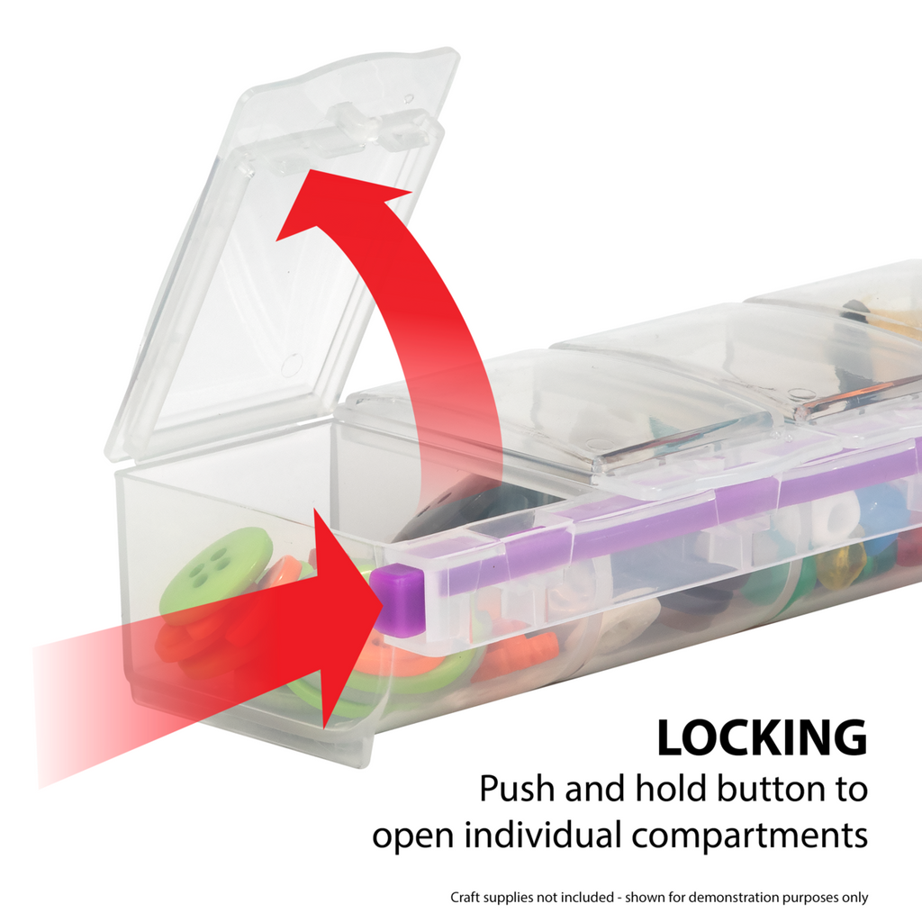Craft Mates® Lockables 7 Compartments (2XL)