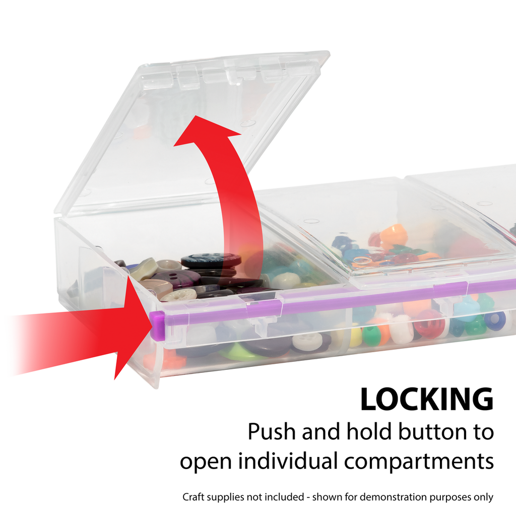 Craft Mates® Lockables 4 Compartments (2XL)