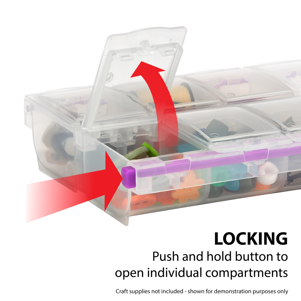 Craft Mates® Lockables 14 Compartments (2XL)