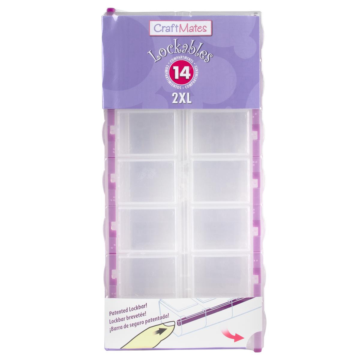 Craft Mates® Lockables 14 Compartments (2XL)