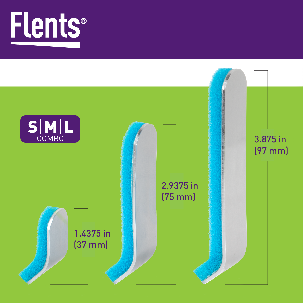 Flents® Curved Finger Splint (Assorted Sizes)