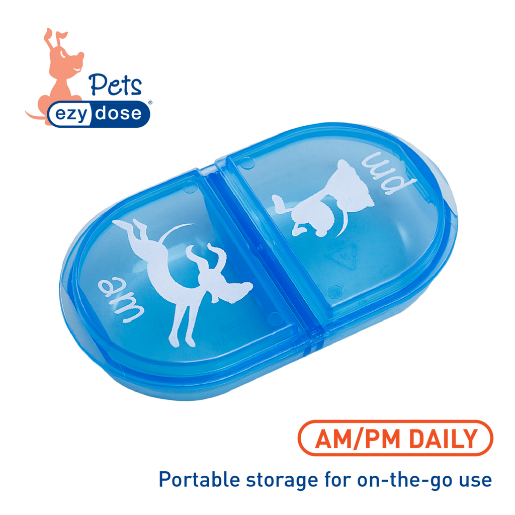Ezy Dose® Pets Daily AM/PM Dog Pill Case