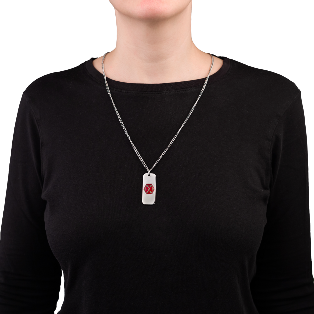Apothecary Products Blank Medical Alert Necklace