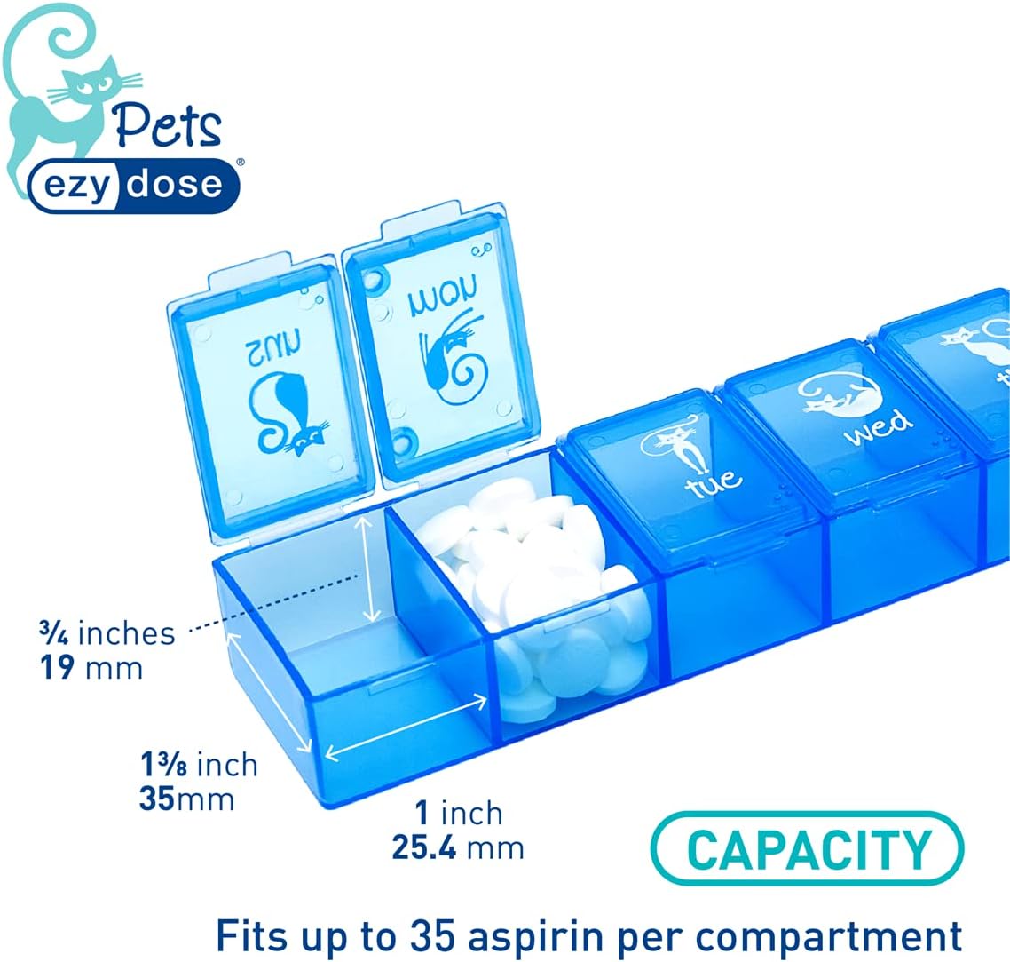 Ezy Dose® Pet Weekly Cat Pill Organizer (XL)