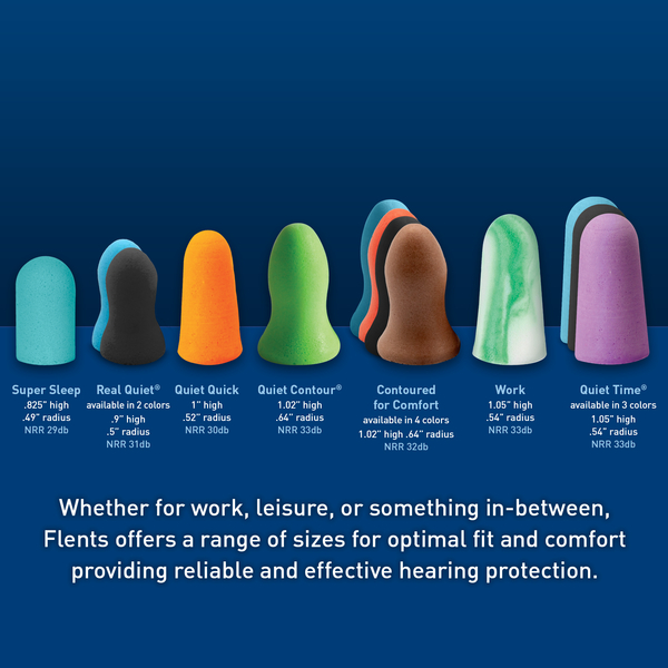 Flents® PROTECHS™ Quiet Time® Soft Comfort Ear Plugs