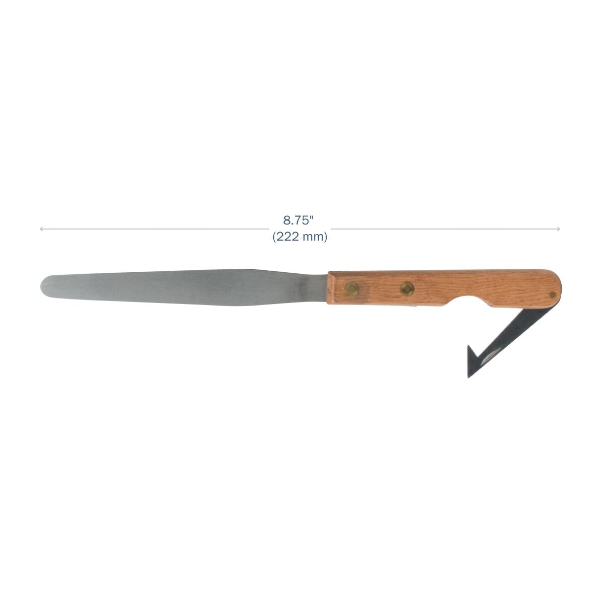 Apothecary Products 4 3/4" Stainless Steel Spatula and Blade