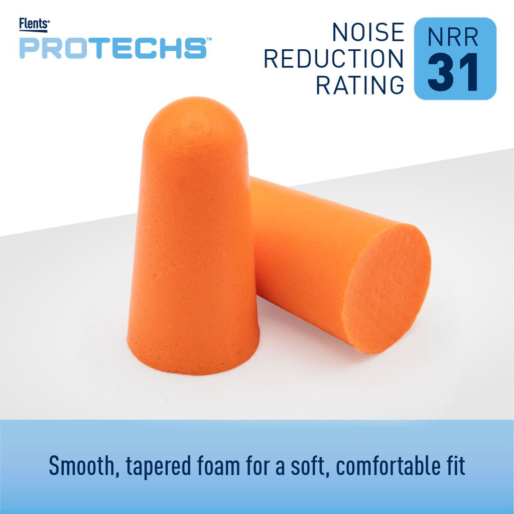 Flents® PROTECHS™ Foam Ear Plugs (2 or 18 Pair)