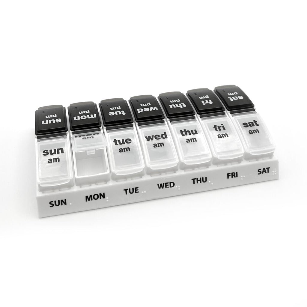 Ezy Dose® Weekly AM/PM Travel Pill Organizer (Large)