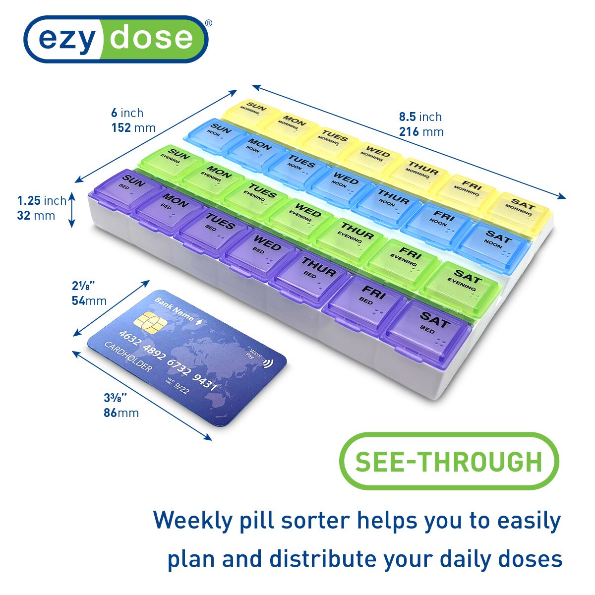 Ezy Dose® Medtime Planner® (Large)