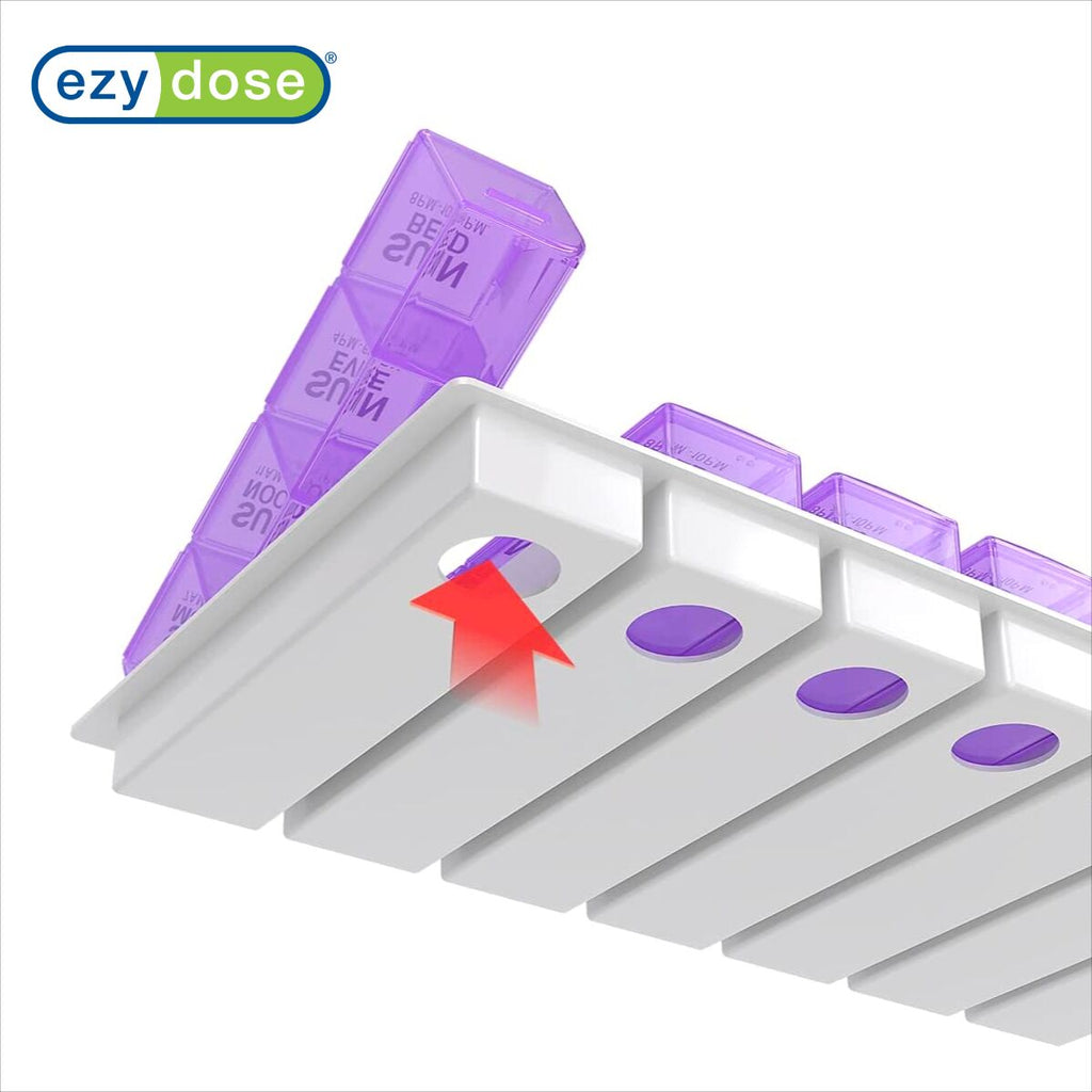 Ezy Dose® One-Day-At-A-Time® Planner, 4x Per Day (Large)