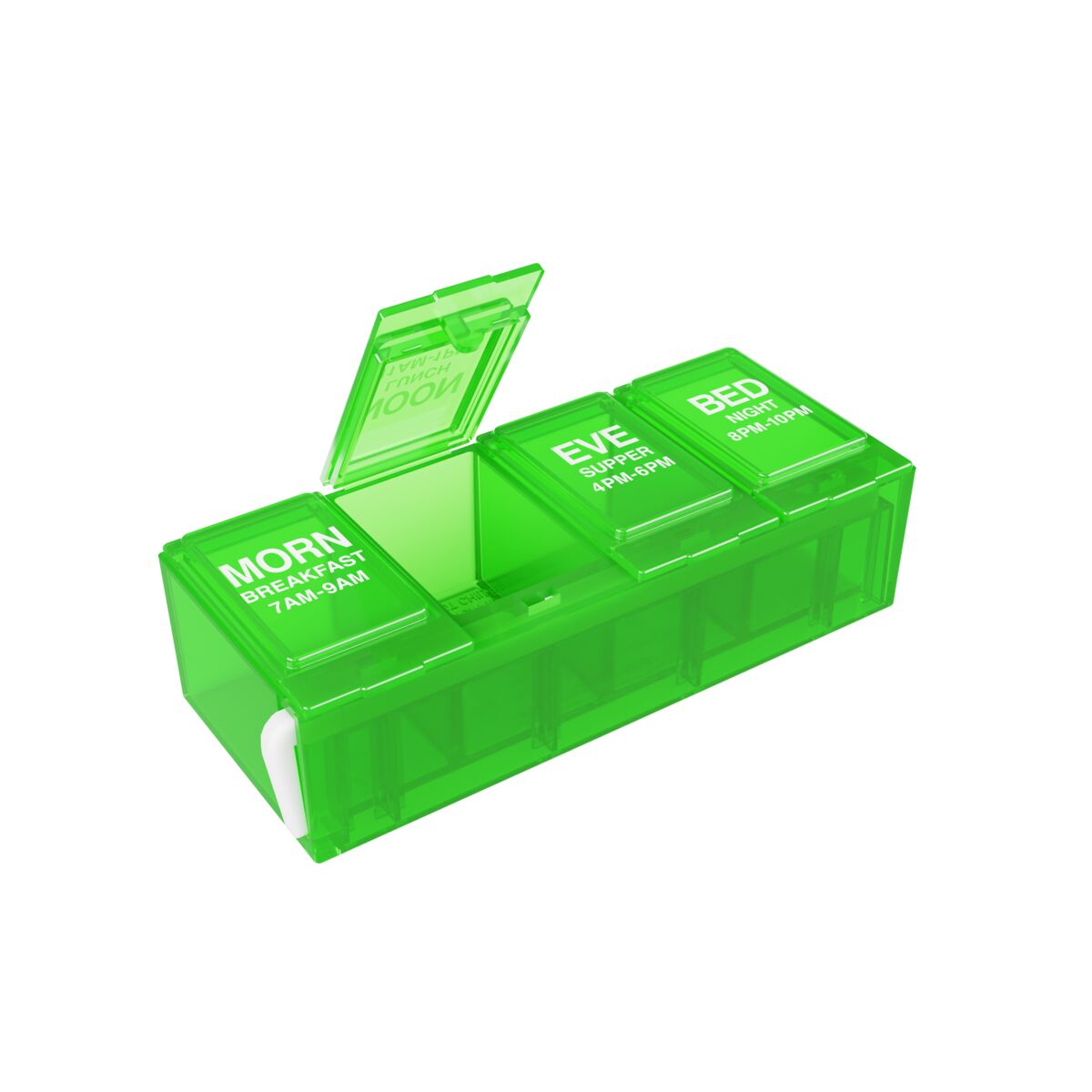 Ezy Dose® Daily 4x/day Pill Organizer with Locking Device