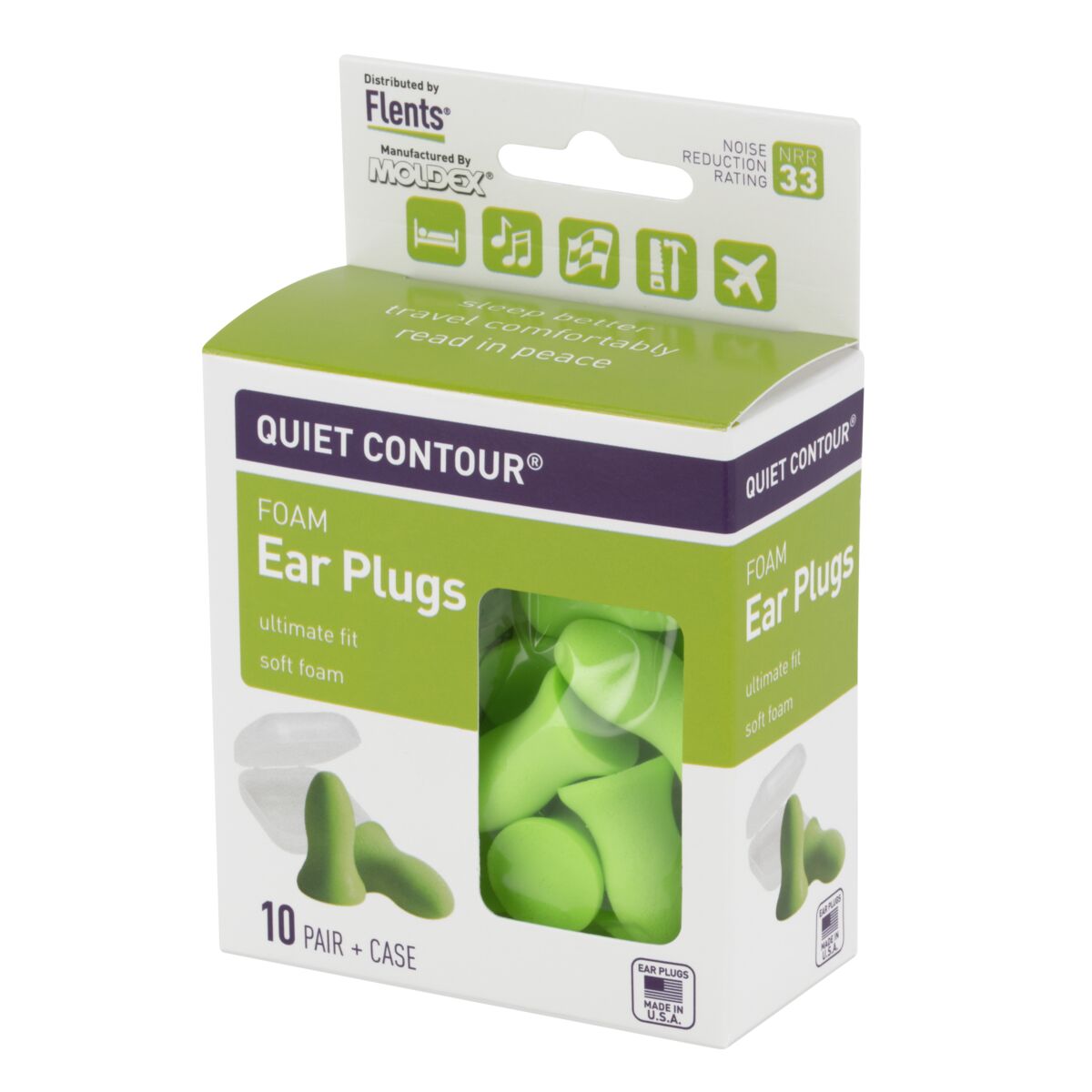 Flents® PROTECHS™ Quiet Contour® Ear Plugs