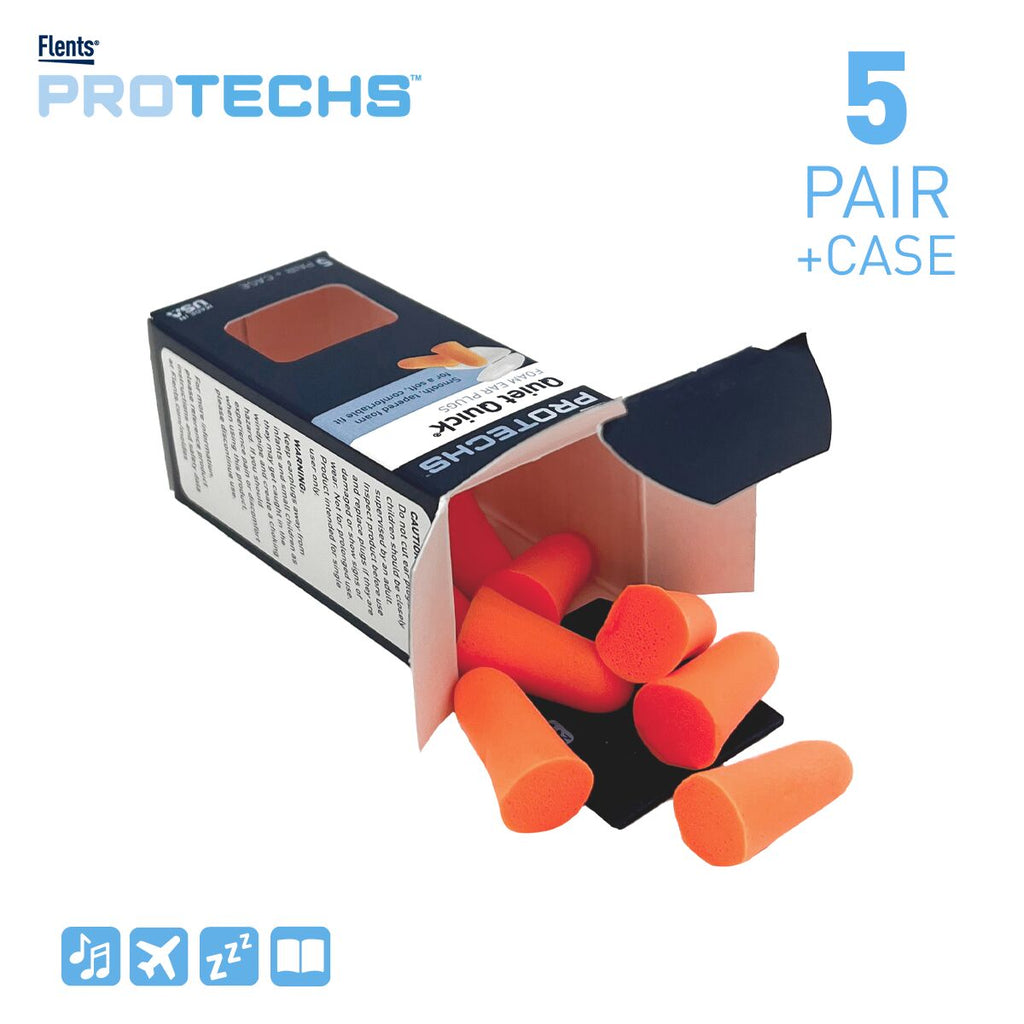 Flents® PROTECHS™ Quiet Quick Ear Plugs (5 Pair)