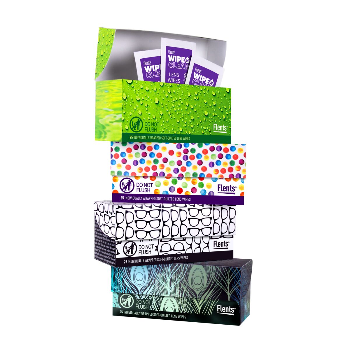 Flents® Wipe 'n Clear® Lens Cleaning Wipes (25 Count)
