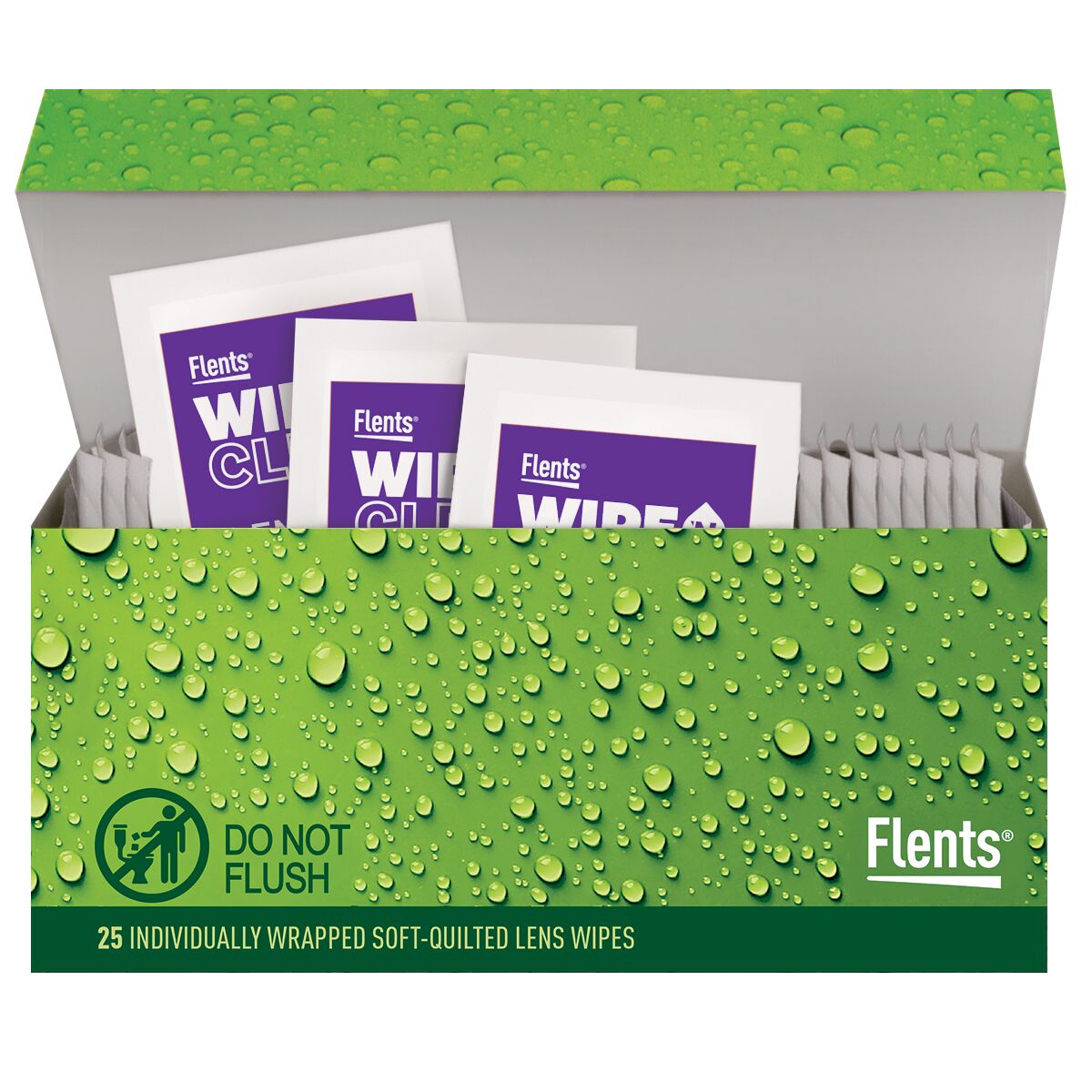 Flents® Wipe 'n Clear® Lens Cleaning Wipes (25 Count)