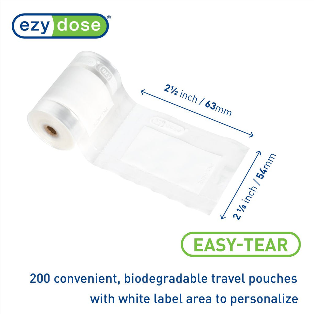 Ezy Dose® Pill & Vitamin Packing System