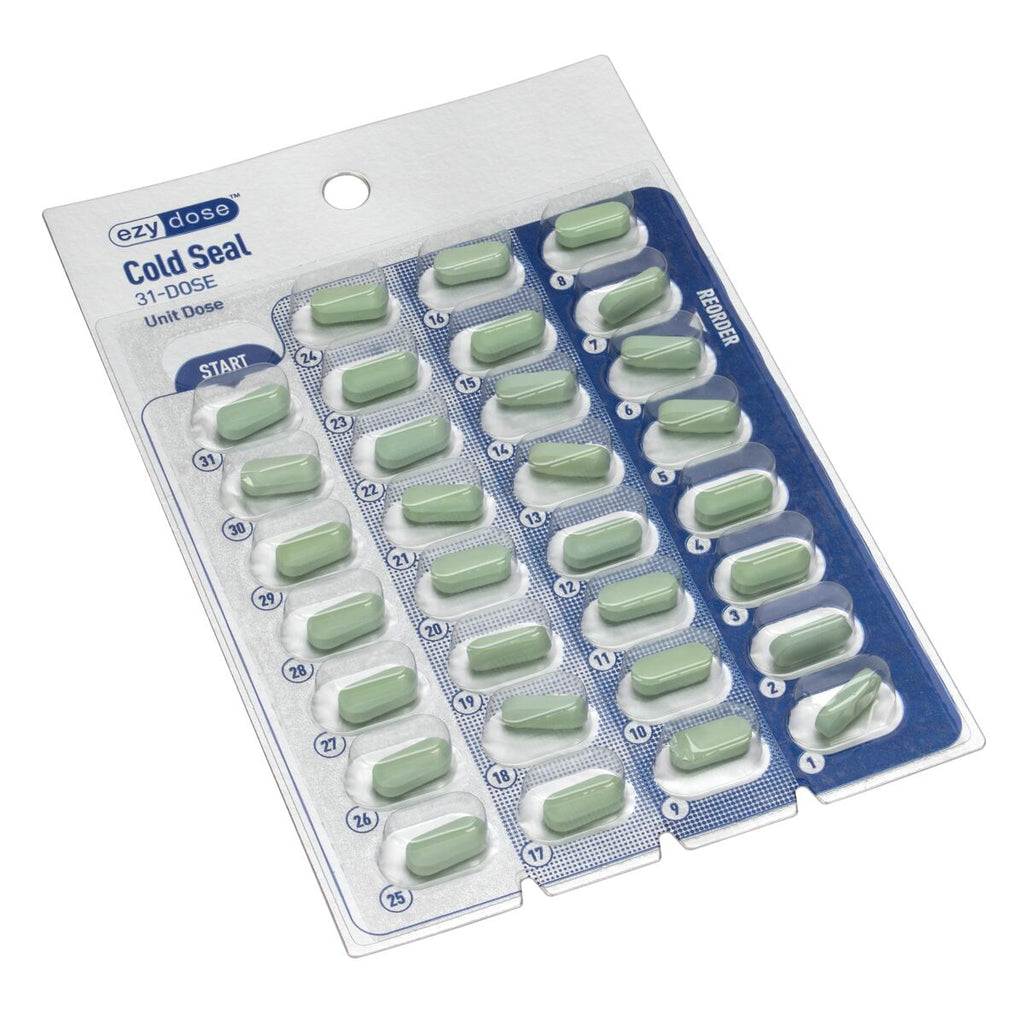 Ezy Dose® 31-Day Disposable Refill Pack (12 Cards and 12 Blisters)