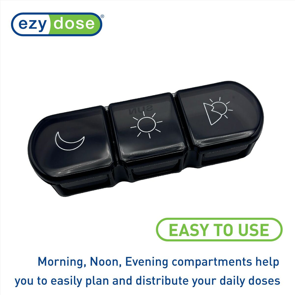 Ezy Dose® Weekly 3x A Day Pill Organizer with Case