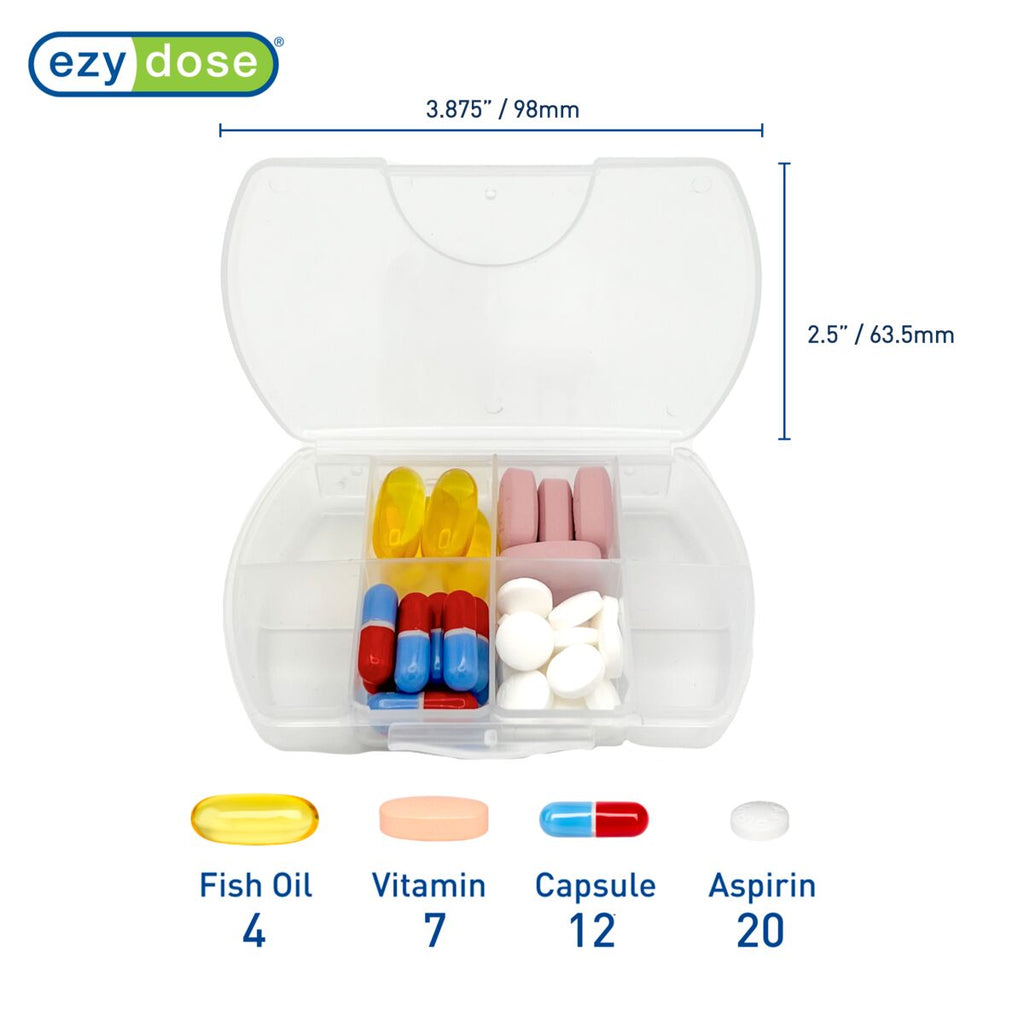 Ezy Dose® Hard-Sided Pocket Pharmacy Pill Case