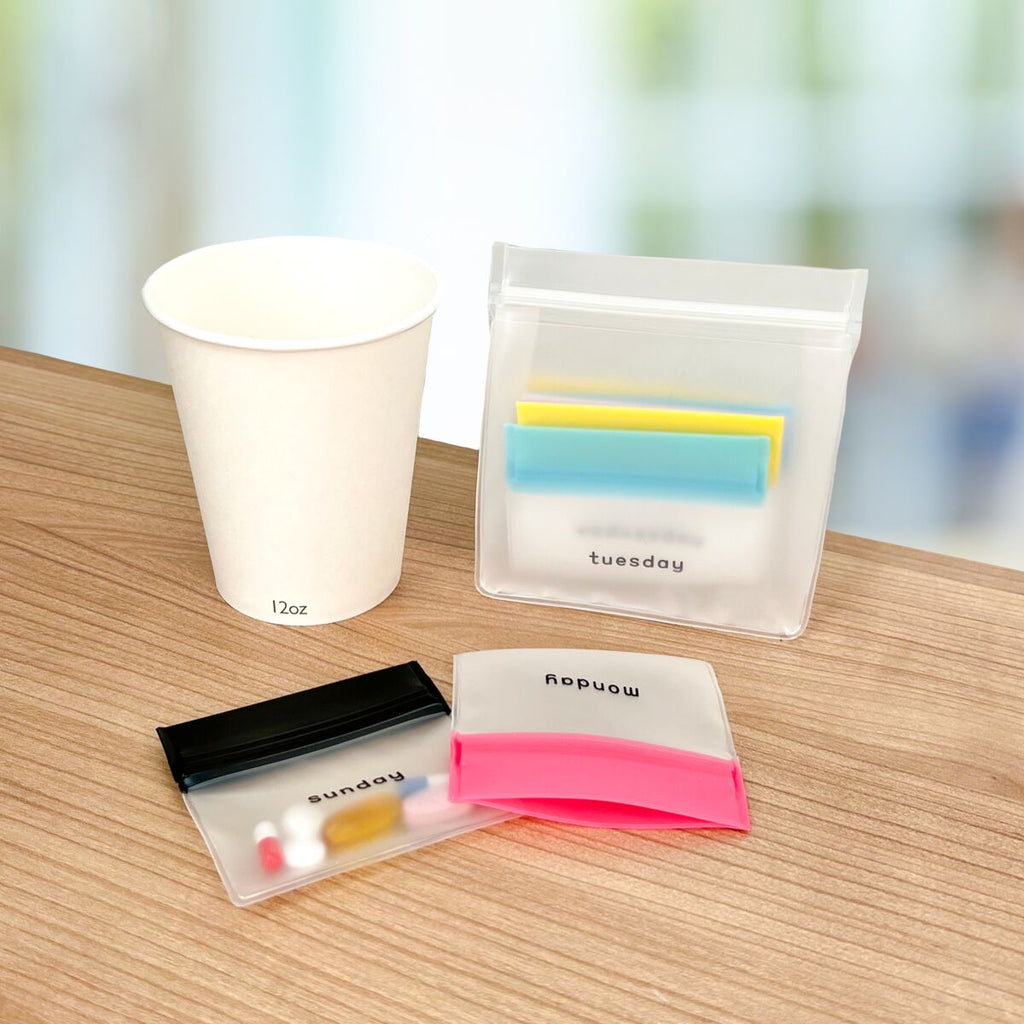 Ezy Dose® Reusable Pill Pouch Set