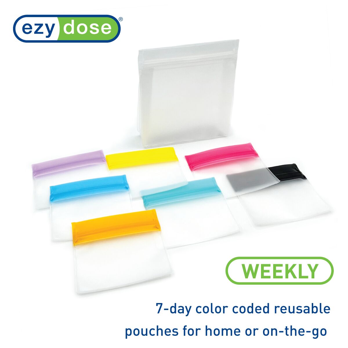 Ezy Dose® Reusable Pill Pouch Set