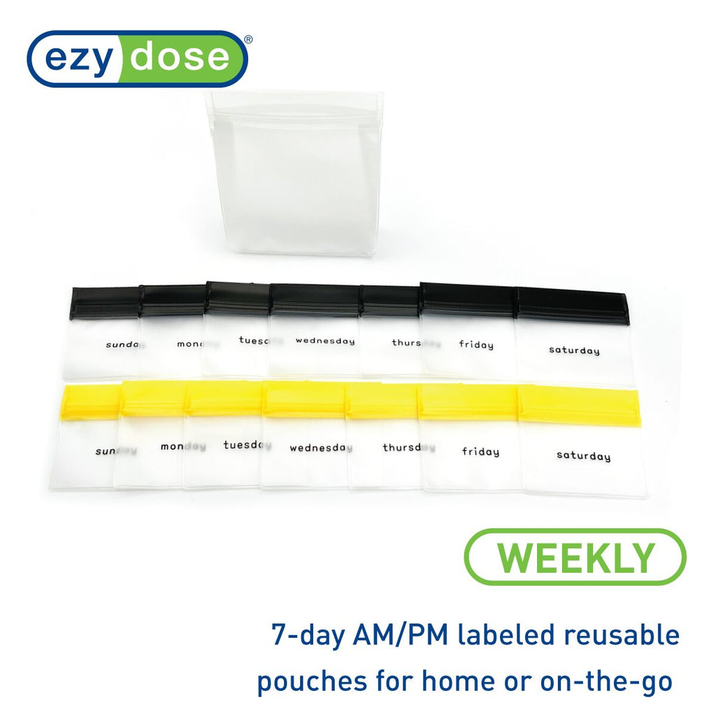 Ezy Dose® Reusable Pill Pouch Set