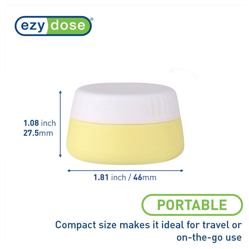 Ezy Dose® Silicone Jars (3 Pack)
