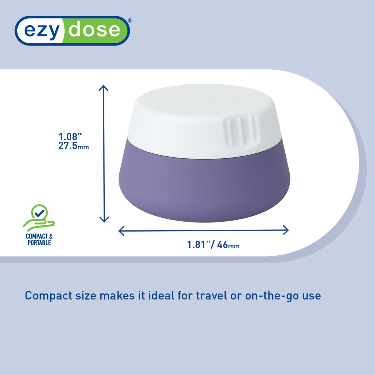 Ezy Dose® Silicone Jars (3 Pack)