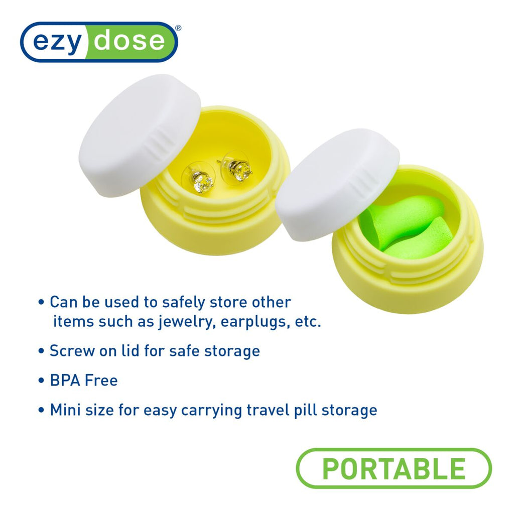 Ezy Dose® Silicone Jars (3 Pack)
