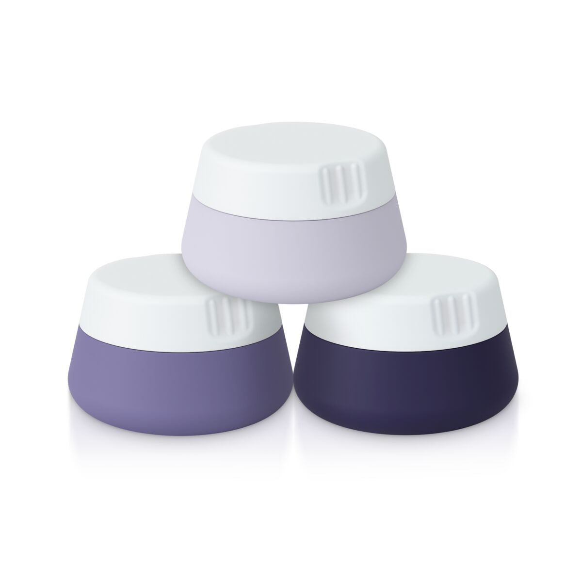 Ezy Dose® Silicone Jars (3 Pack)