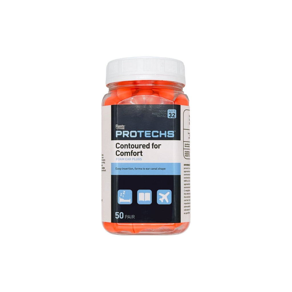 Flents® PROTECHS™ Contoured for Comfort Ear Plugs
