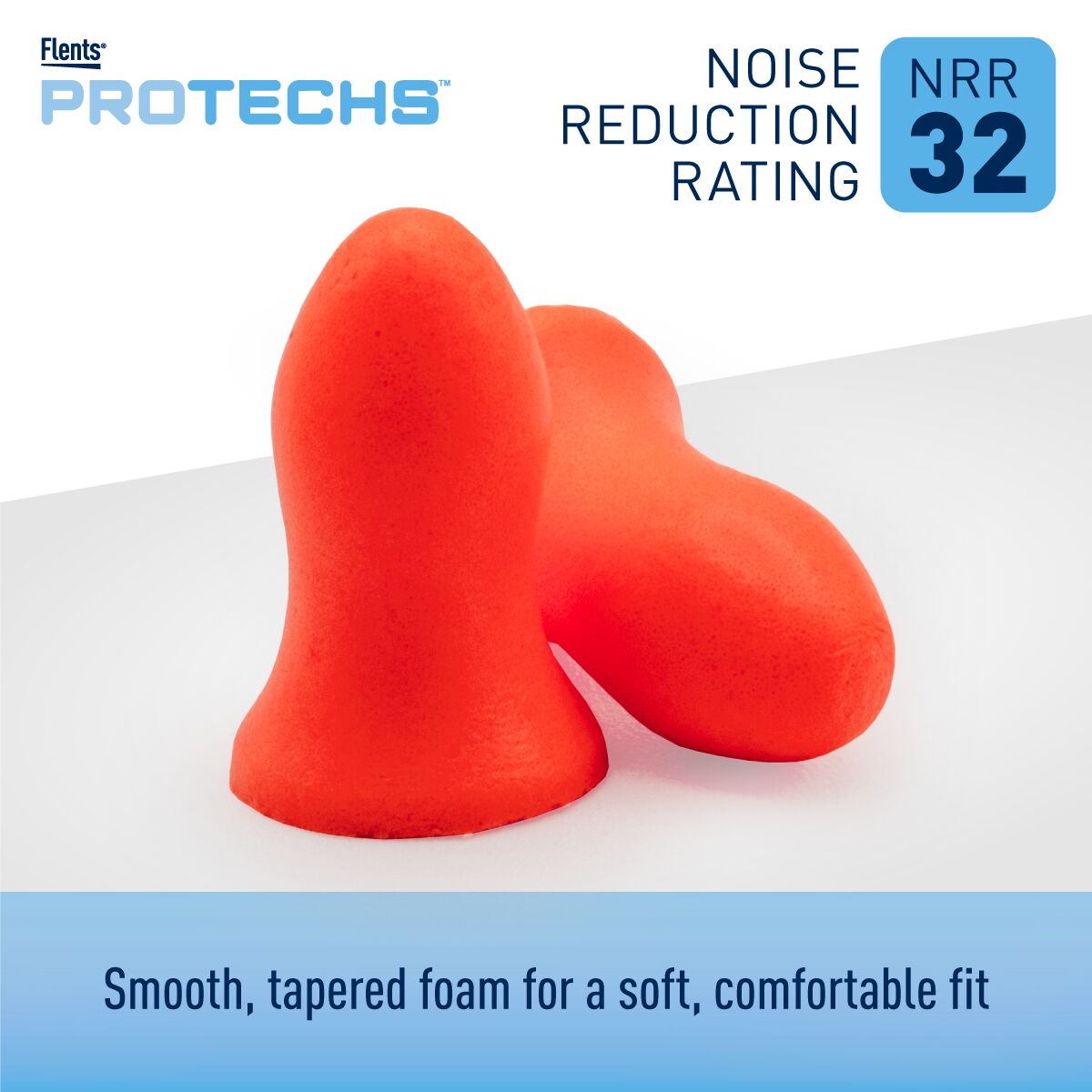 Flents® PROTECHS™ Contoured for Comfort Ear Plugs
